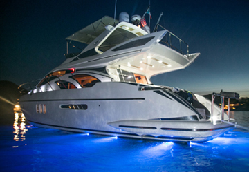 55' Azimut Seattle Luxury Yacht Charters, Seattle Boat Rentals, Yacht Charters Seattle